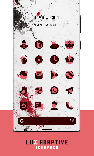 LuX Adaptive Icon pack - screenshot 4