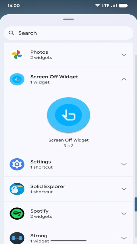 Screen Off Widget APK - screenshot 1