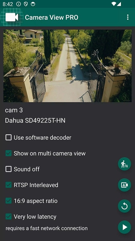 IP Camera Viewer APK - screenshot 4