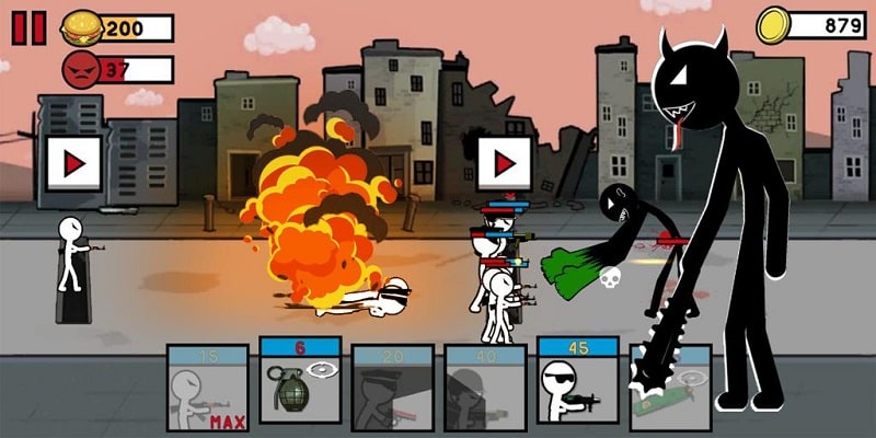 Stickman Army: World War Legacy Fight app icon