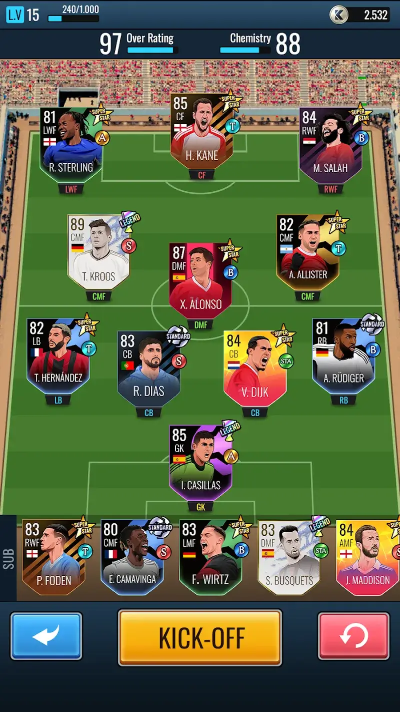 Soccer Collector Build Team - screenshot 2