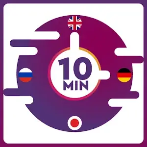 10 Minute Language app icon