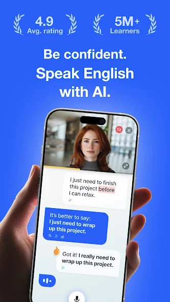 Speak English with Loora AI - screenshot 2
