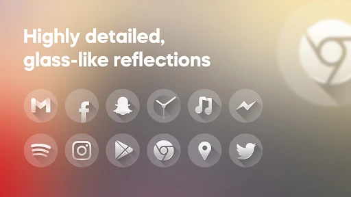 Glass UI Icon Pack - screenshot 3