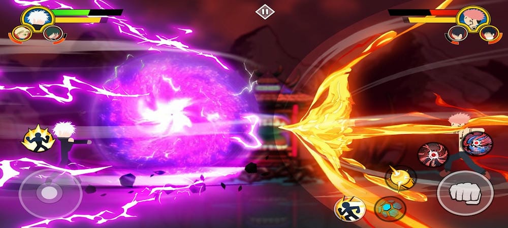 Stickman Cursed Phantom Fight app icon