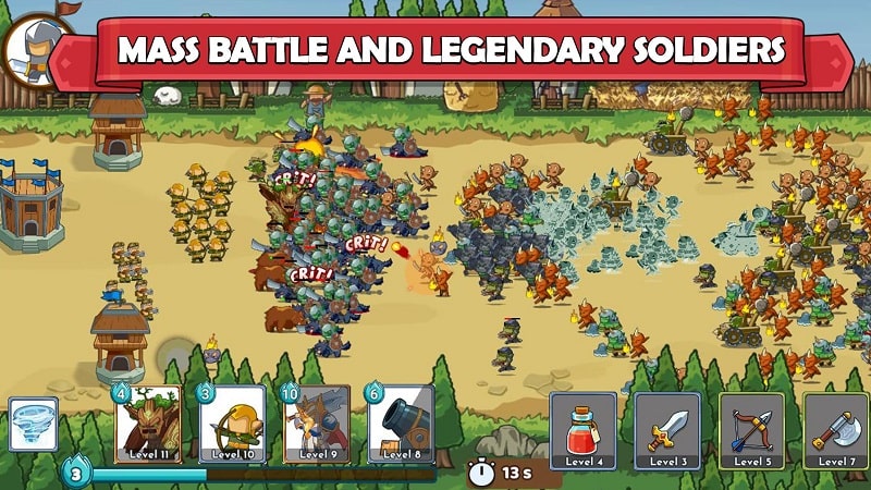 Mega War – Clash of Legions app icon