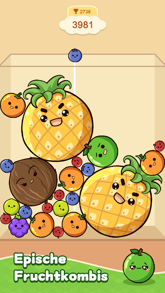 Melon Drop: Fruit Merge Master - screenshot 2
