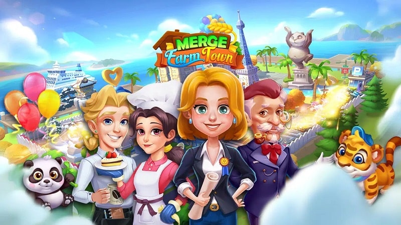 Merge Farmtown APK app icon