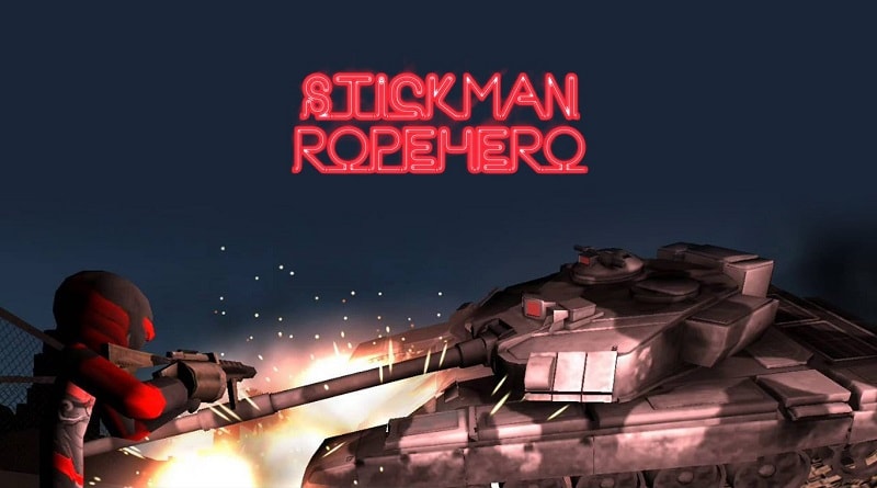 Stickman Rope Hero APK app icon