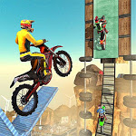 Bike Stunts - Desert app icon