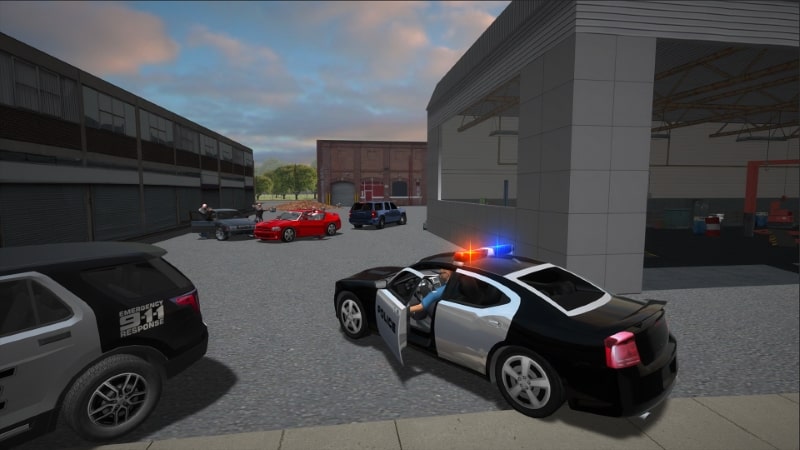 Police Cop Simulator Gang War APK app icon
