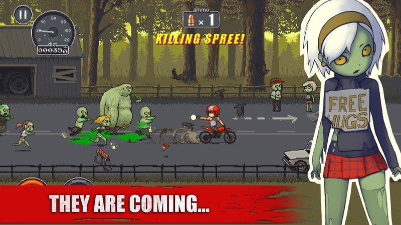 Dead Ahead Zombie bike racing APK - screenshot 1