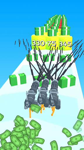 Gun Head Run 1.0.17 APK + MOD [Unlimited Money] - screenshot 2