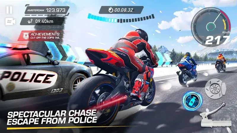 Moto Rider Traffic Highway - screenshot 6
