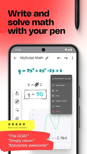 MyScript Math - screenshot 1
