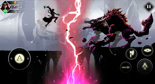 Shadow Assassin 1.2.4 APK + MOD [Unlimited Money] - screenshot 1