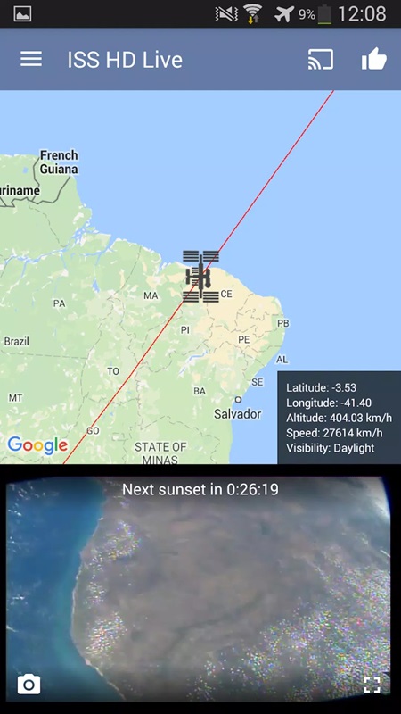 ISS Live Now APK - screenshot 1