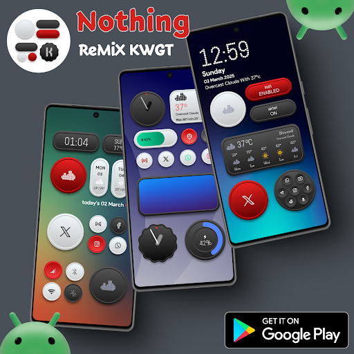 Nothing ReMiX KWGT - screenshot 1