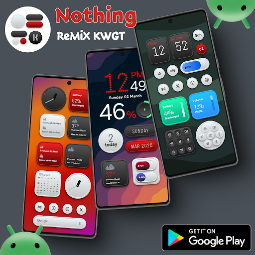 Nothing ReMiX KWGT - screenshot 4