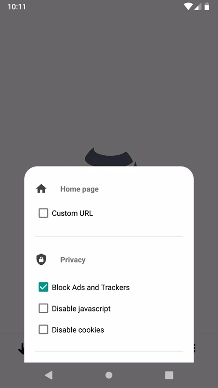 OH Private Web Browser APK - screenshot 2