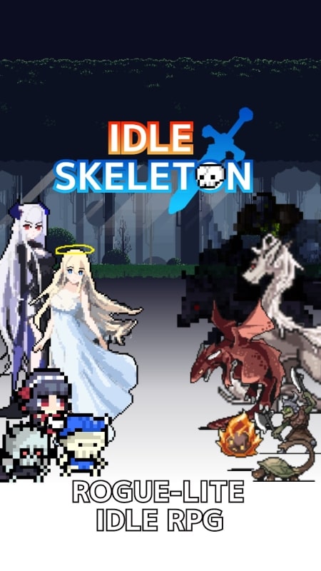 Idle Skeleton - Pixel RPG app icon
