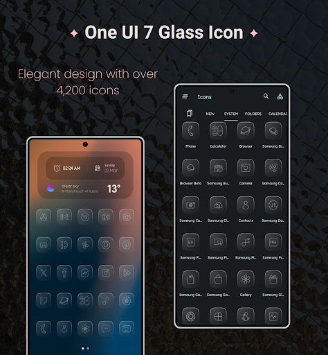 One UI 8 Glass Icons - screenshot 1