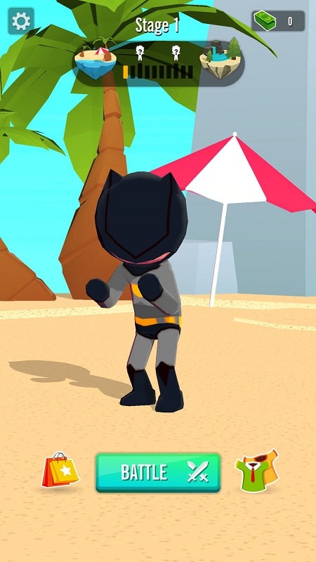 Stickman 3D - Street Gangster app icon