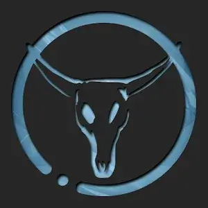 Azulox Icon Pack – Dark mode app icon