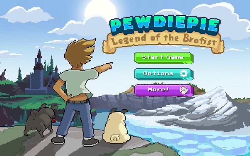 PewDiePie: Legend of Brofist app icon