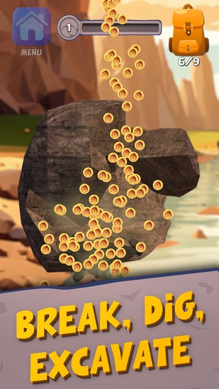 Dino &amp; Fossil Hunter Tap Idle APK - screenshot 4