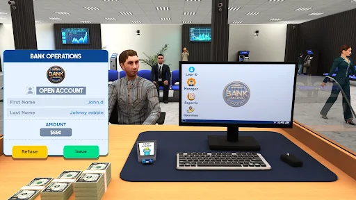 Bank Simulator Money Business - screenshot 1