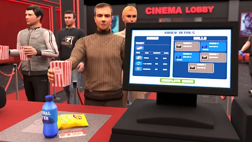 Cinema Movie Theatre Simulator - screenshot 2