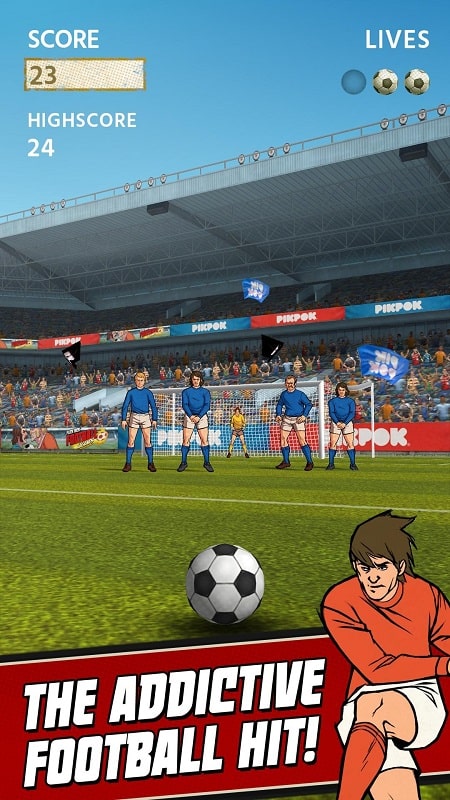 Flick Kick Football Kickoff app icon