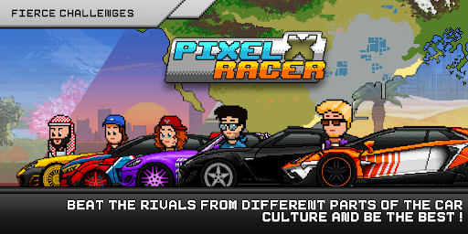 Pixel X Racer APK 3.4.63 - screenshot 1