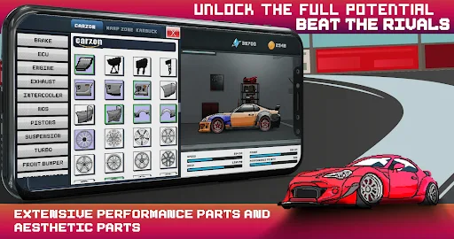 Pixel X Racer APK 3.4.63 - screenshot 6