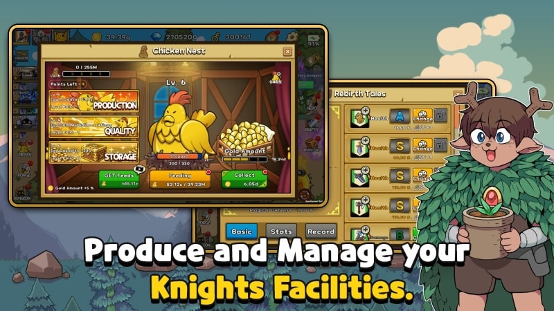 Rebirth Tales Idle RPG app icon