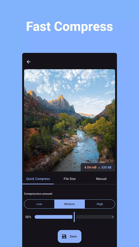 Compress Image APK - screenshot 2
