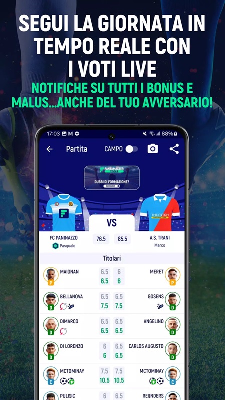 FantaMaster APK - screenshot 2