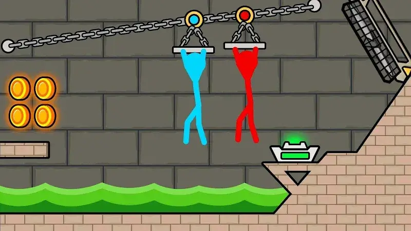 Red and Blue Stick Animation - screenshot 5