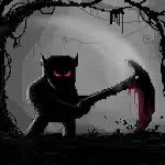 Mahluk: Dark demon - Retro horror platformer app icon