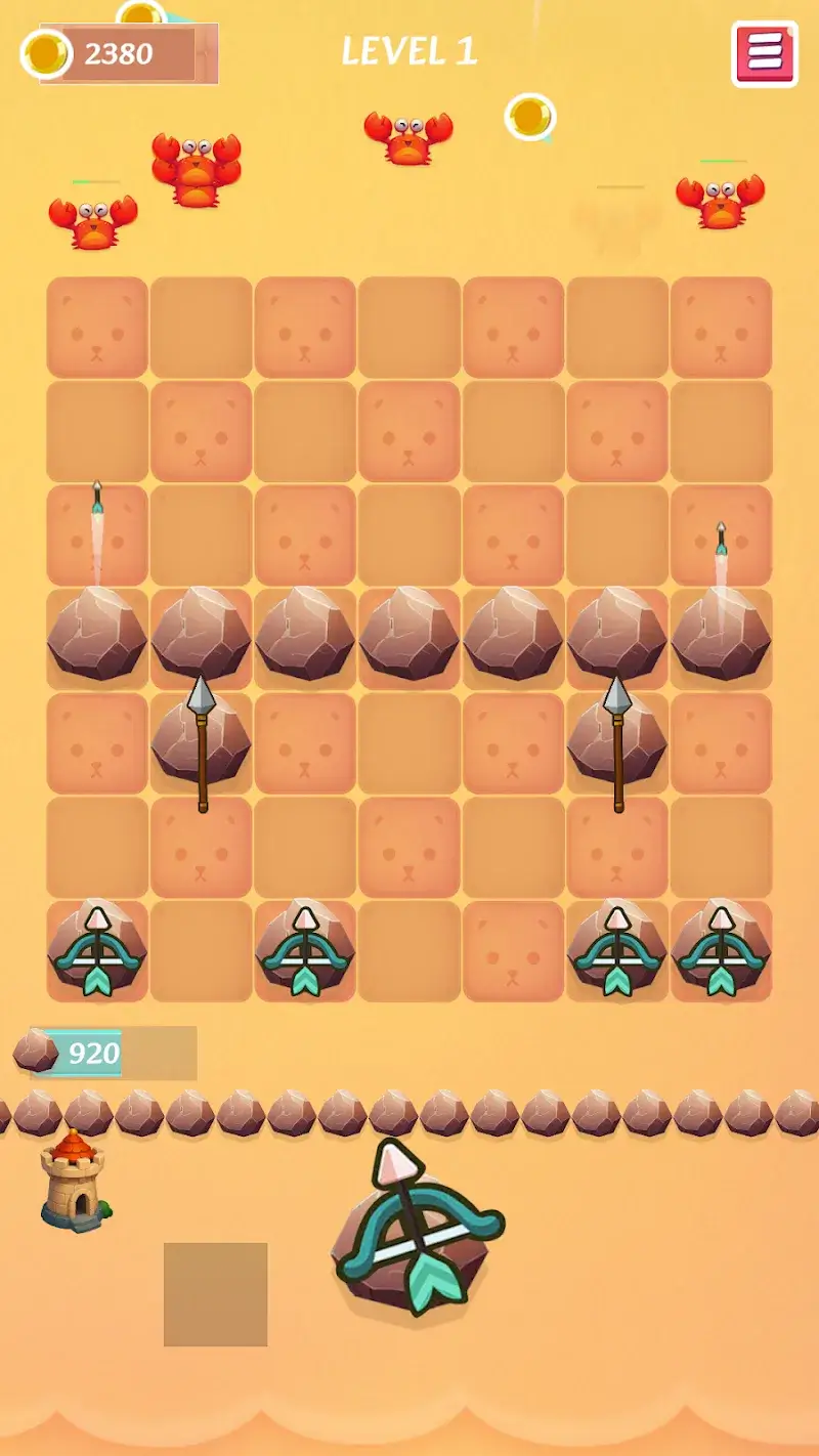Tower vs Crabs Beach Defense - screenshot 4