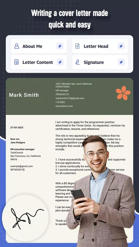 MyCV APK - screenshot 4
