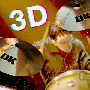DrumKnee 3D Drums app icon