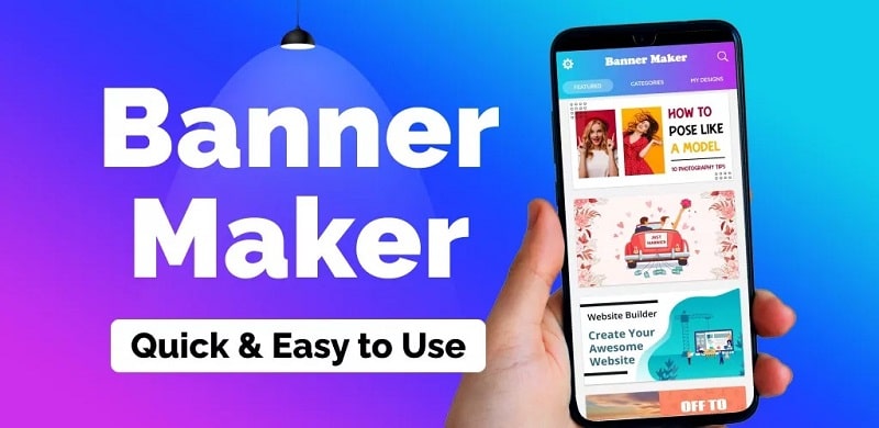 Banner Maker, Thumbnail Maker APK app icon