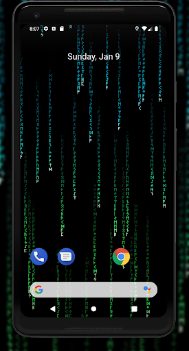 Matrix PRO Live Wallpaper - screenshot 6