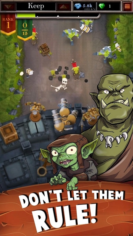 Castle Fusion Idle Clicker app icon