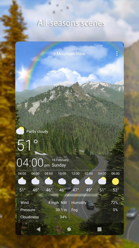Weather Live Wallpapers APK - screenshot 2