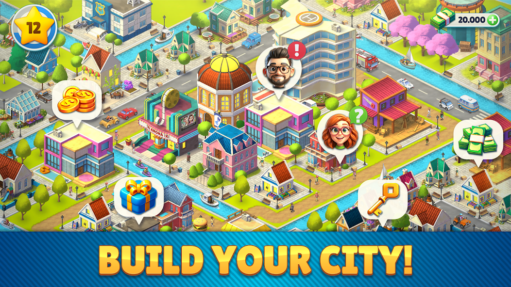 Cozy Town: City Building Game - screenshot 7
