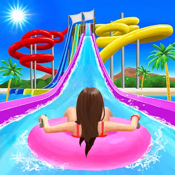 Uphill Rush Water Park Racing app icon