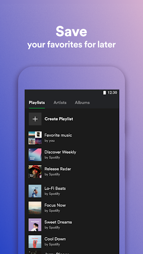 Spotify Lite 1.9.0.72603 APK + MOD [Premium Unlocked] - screenshot 4